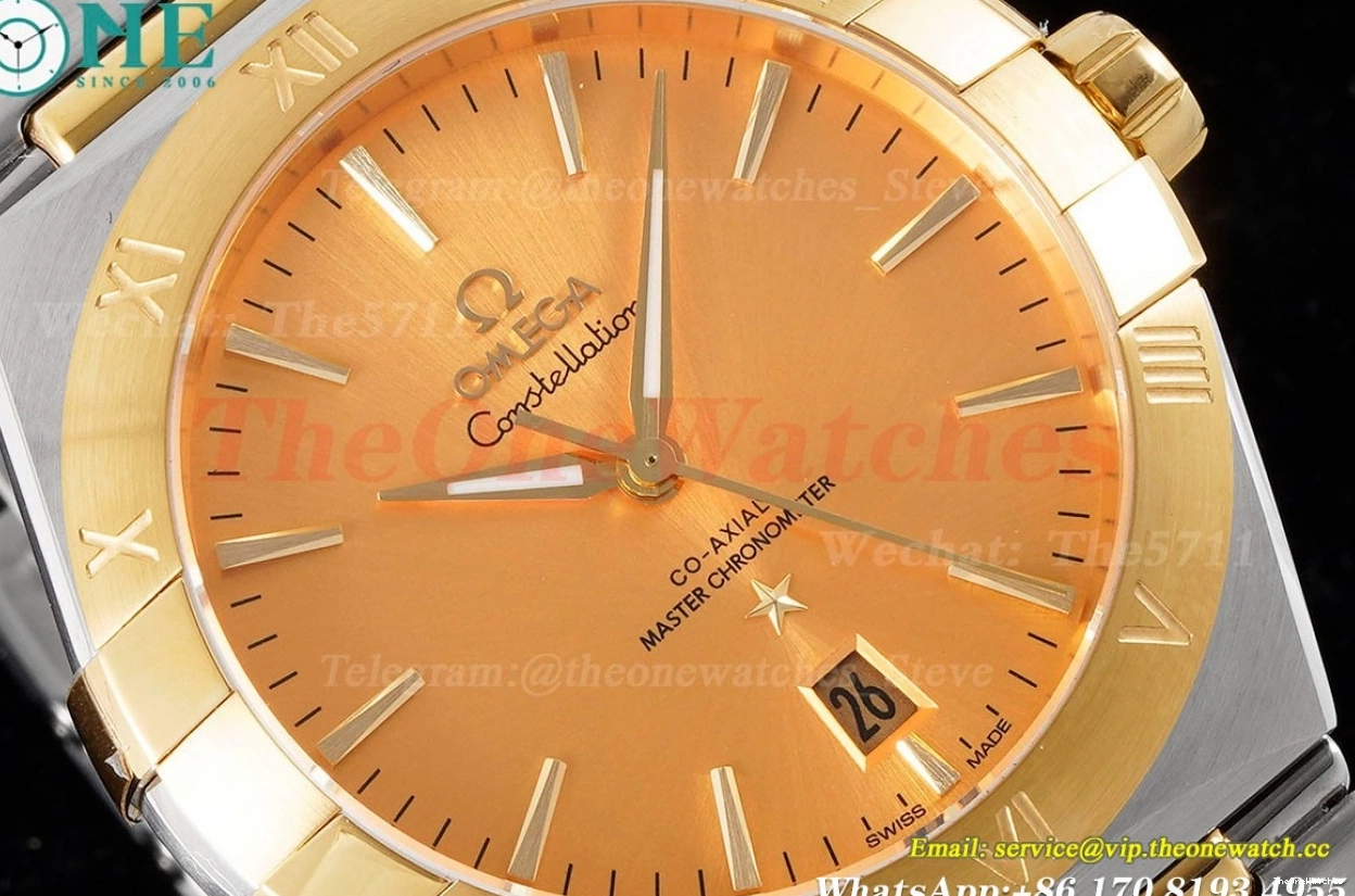 A8800 Yellow SS 39mm Stk YG Constellation ASWF 0401